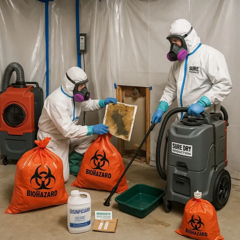 Contaminated Water Handling Protocols process in Mora County, NM